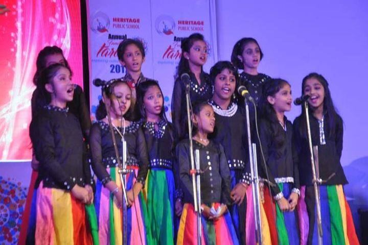 Heritage public school - singing