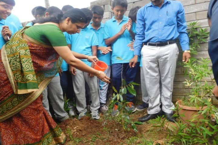 Podar International School-Tree Plantation