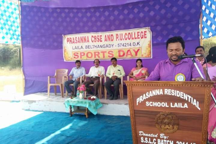 Prasanna Residential School-Speech