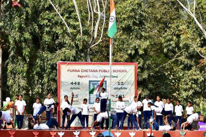 Purna Chetana Public School-Republic Day Celebrations