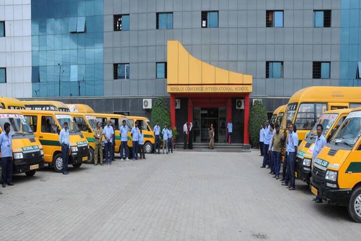 Royale Concode Intrnational School-Transport Facility