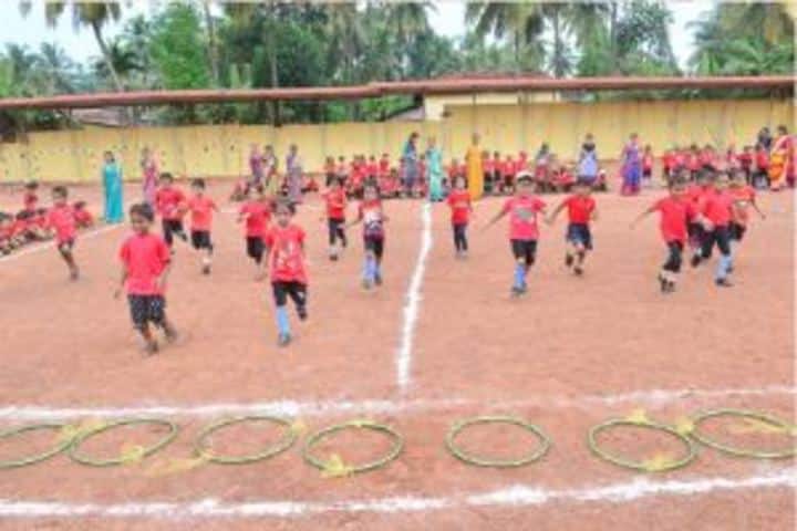 S M S English Medium School-Sports Day For KG