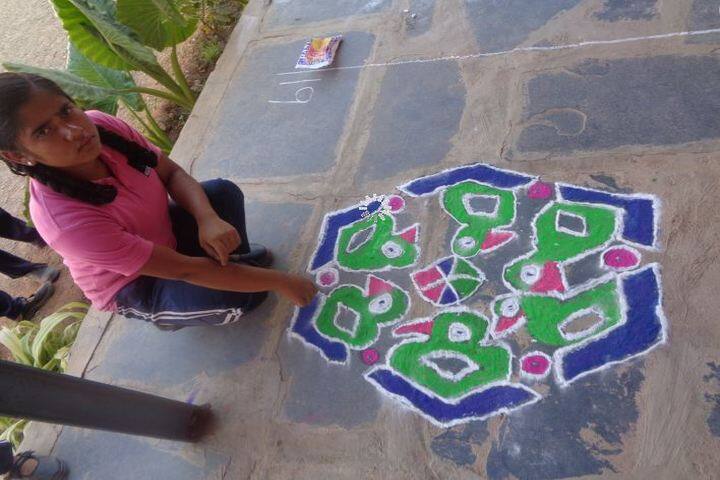 Sir M Vishweshwarayya Primary School-Rangoli Competition