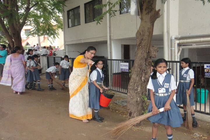 Smt Vimala Kulkarni Memorial School-Swach Barath