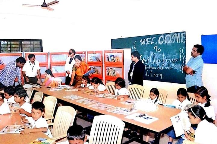 Sri Chaitanya Techno School-Library