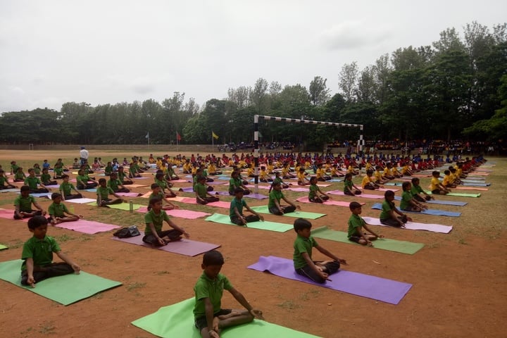 Sri Devaraj Urs Internatonal Residential School-Yoga