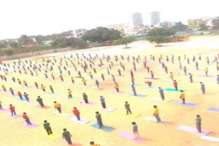 Sri Jnana Gangotri International School-Yoga Day
