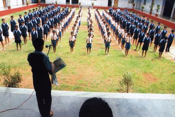Sri Ramakrishna Vivekananda Residential School-Assembly Ground