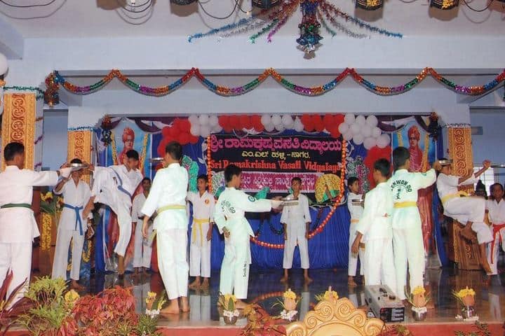 Sri Ramakrishna Vivekananda Residential School-Karate