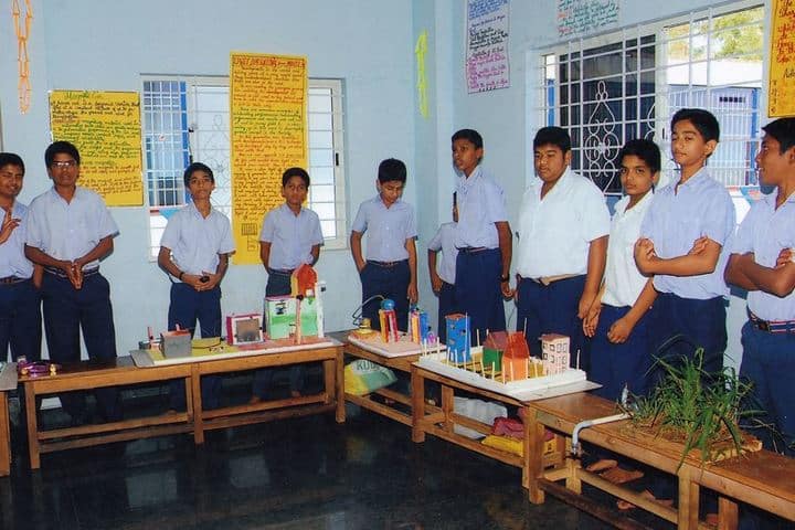 Sri Ramakrishna Vivekananda Residential School-Science Exhibition