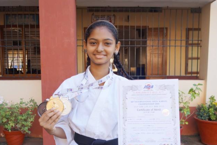 St Agnes School-Karate winner