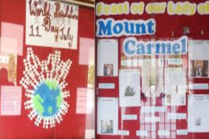St Agnes School-Wall Decoration