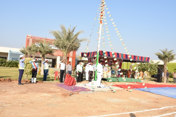 Vicat Dav Vidya Mandir-Flag Hosting