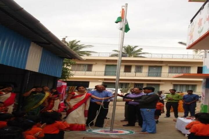Vidya Soudha Public School-Flag Hosting