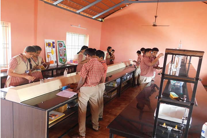 Vidyavardhaka English Medium School-Chemistry Lab