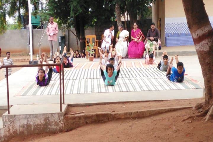 Vidyavardhaka Sangha B M Sri Educational Institutions-Yoga Day