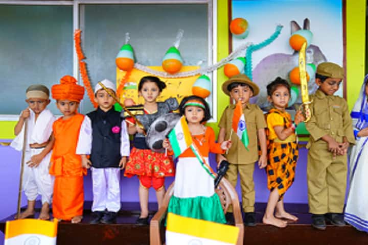A J I Senior Secondary English School-Independence Day Celebrations