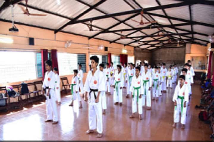 A J I Senior Secondary English School-Karate