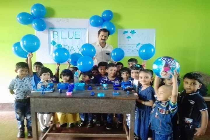 Al Ameen Central School-Blue Day