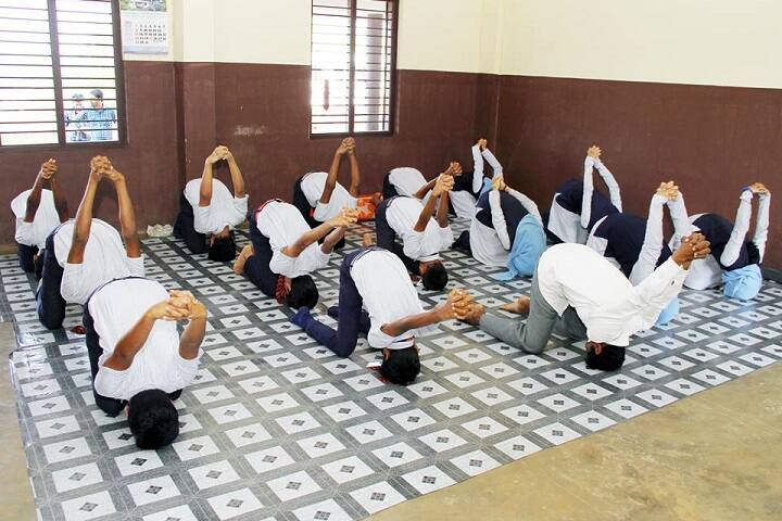 Al Fouz Jamia English School-Yoga Day1