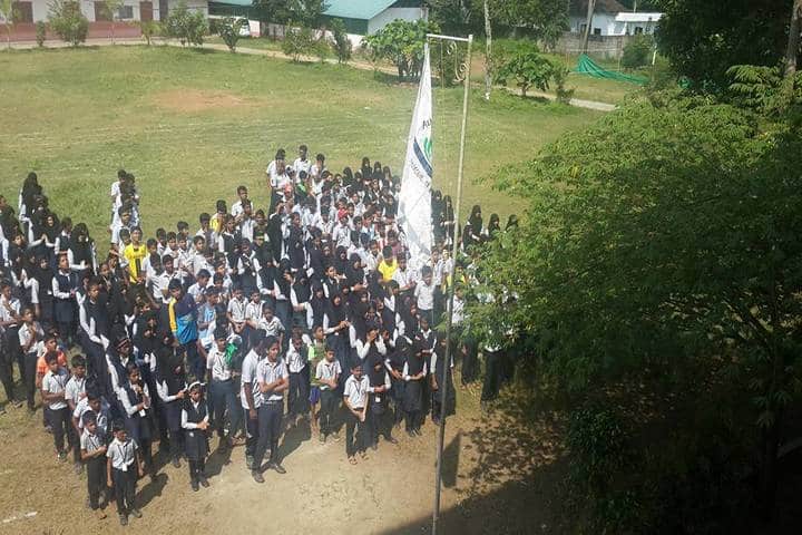 Al Huda English School-Assembly