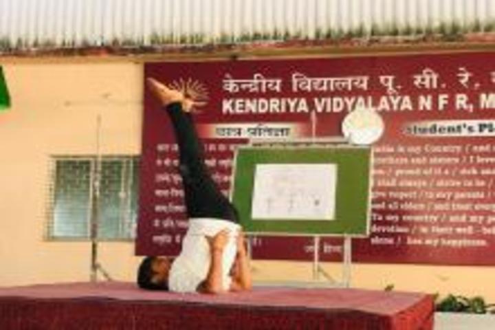 Kendriya Vidyalaya-Yoga Day