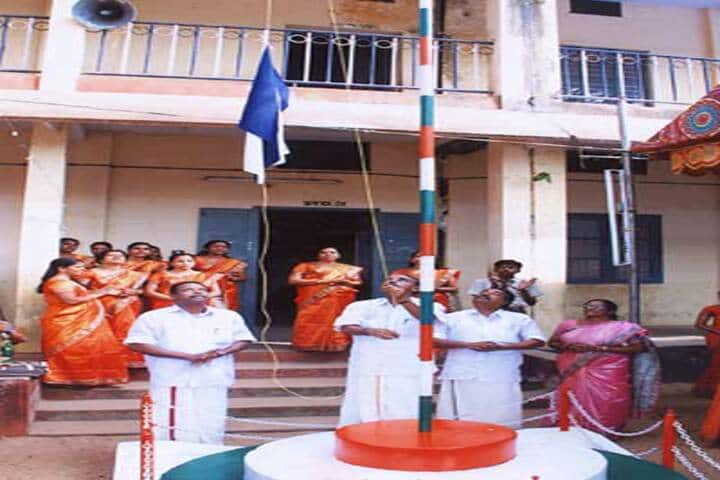 Aravukad Sreedevi English Medium Secondary School-Flag Hosting
