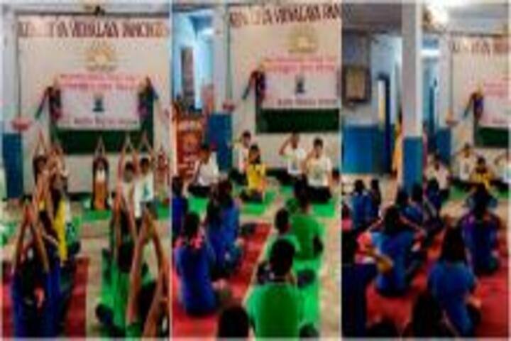 Kendriya Vidyalaya-Yoga Day
