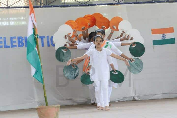 B M Memorial Central School-Independence Day