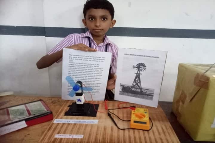 Baselius Augen Public School-Science Exhibition