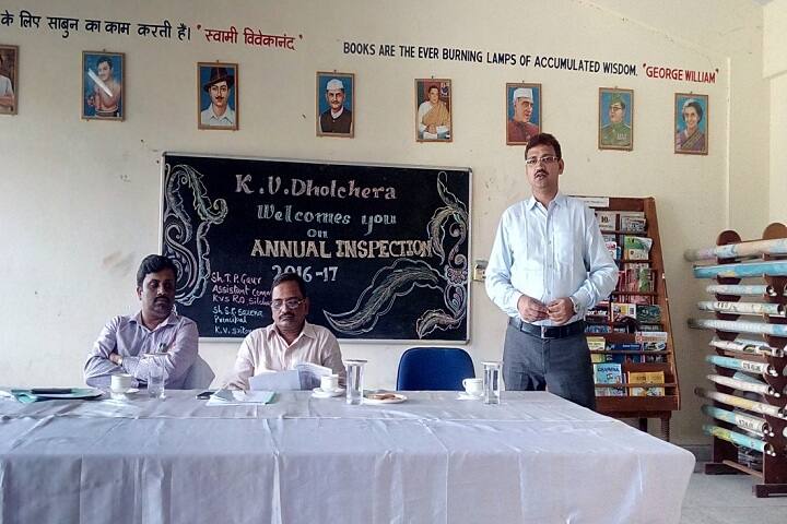 Kendriya Vidyalaya-Annual inspection day