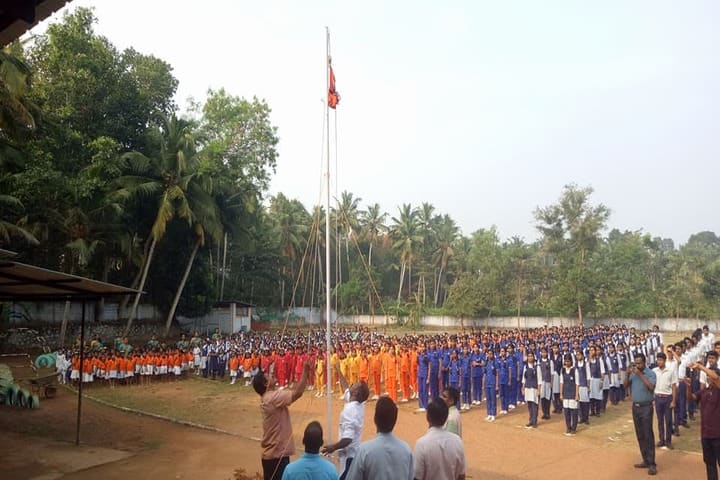 Bharatheeya Vidyapeedom Central School-Flag Hosting
