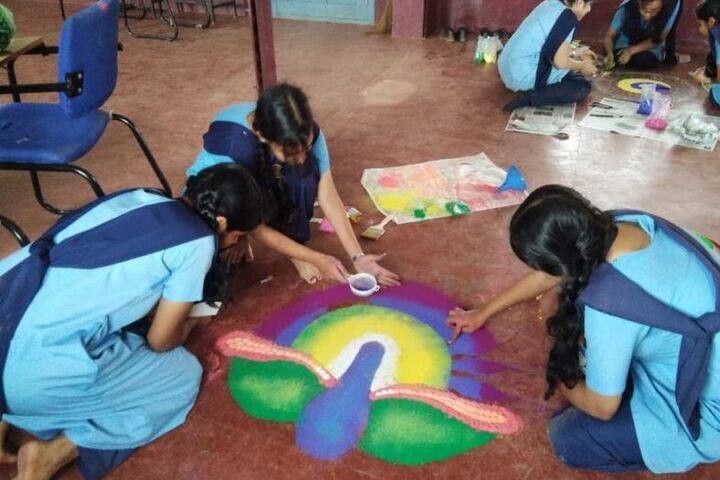 Bharatiya Vidya Bhavan-Rangoli