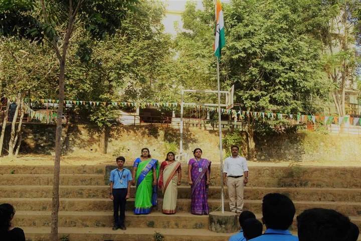 Bhavans Vivekananda Vidya Mandir-Flag Hosting