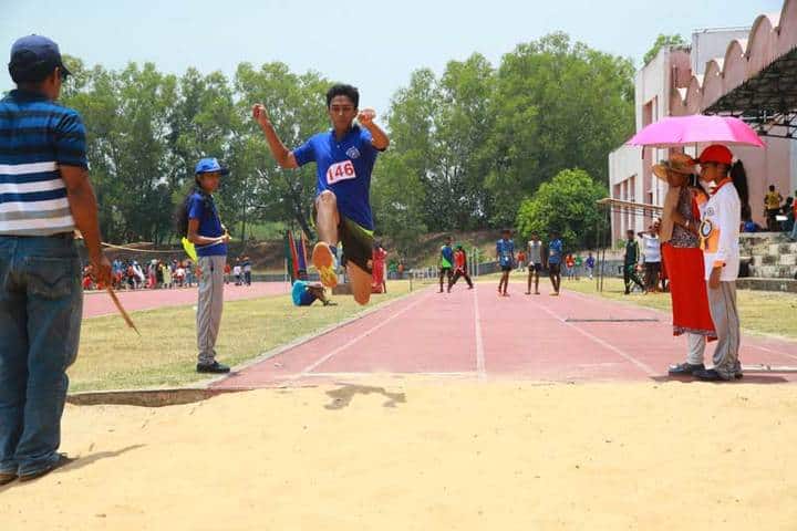 Bhavans Vivekananda Vidya Mandir-Long Jump