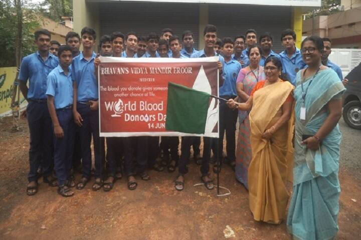 Bhavans Vidya Mandir-World Blood Donation Day