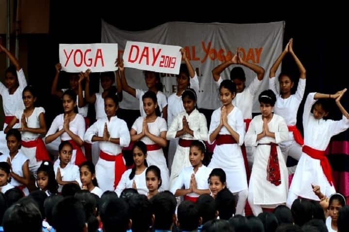 Bhavans Vidya Mandir-Yoga Day