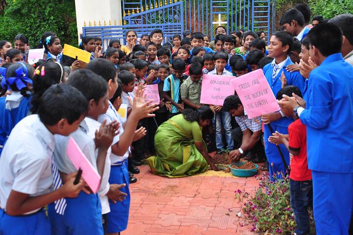 CSI WF Central School-Tree Plantation