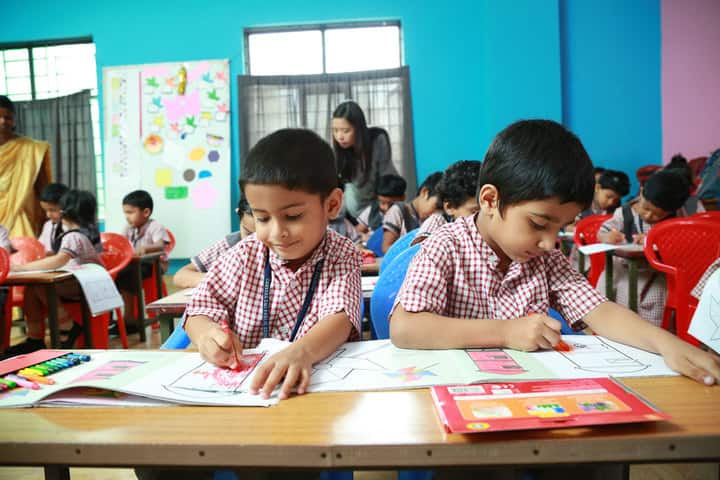 Chavara Public School-Drawing Activity