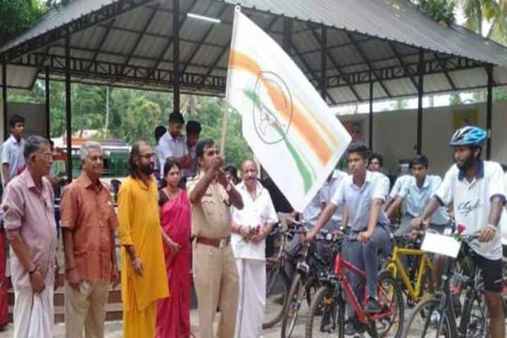 Chinmaya Vidyalaya-State level Cycle Competition