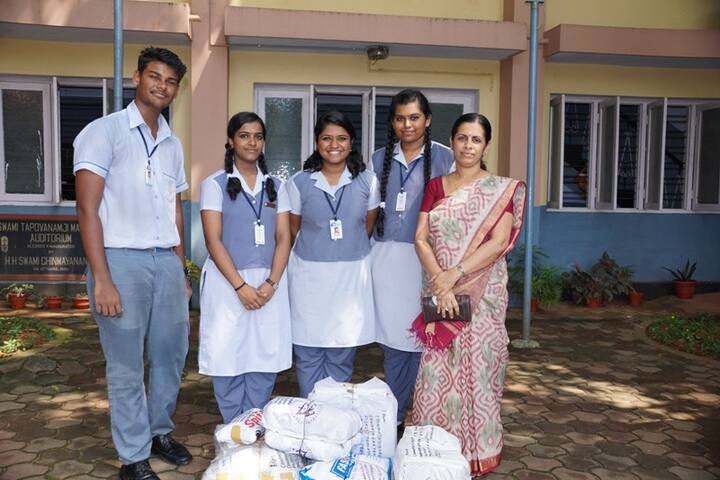 Chinmaya Vidyalaya-Kashmir Relief Fund Activity