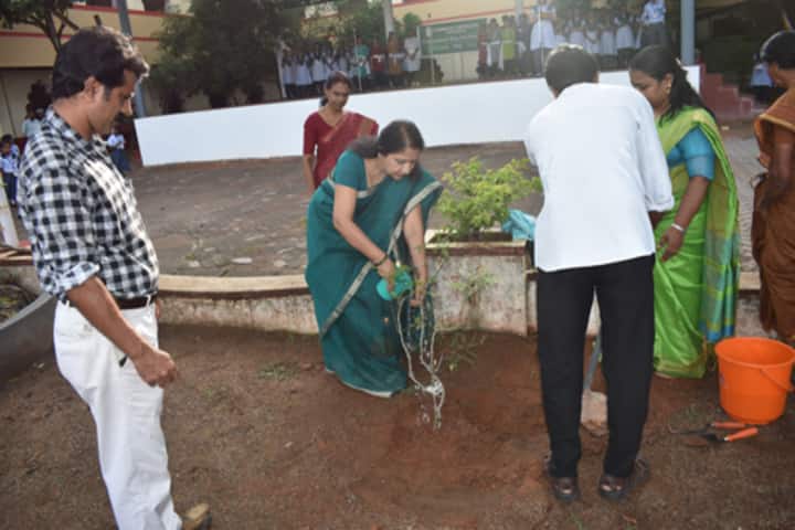 Chinmaya Vidyalaya-Tree Plantation