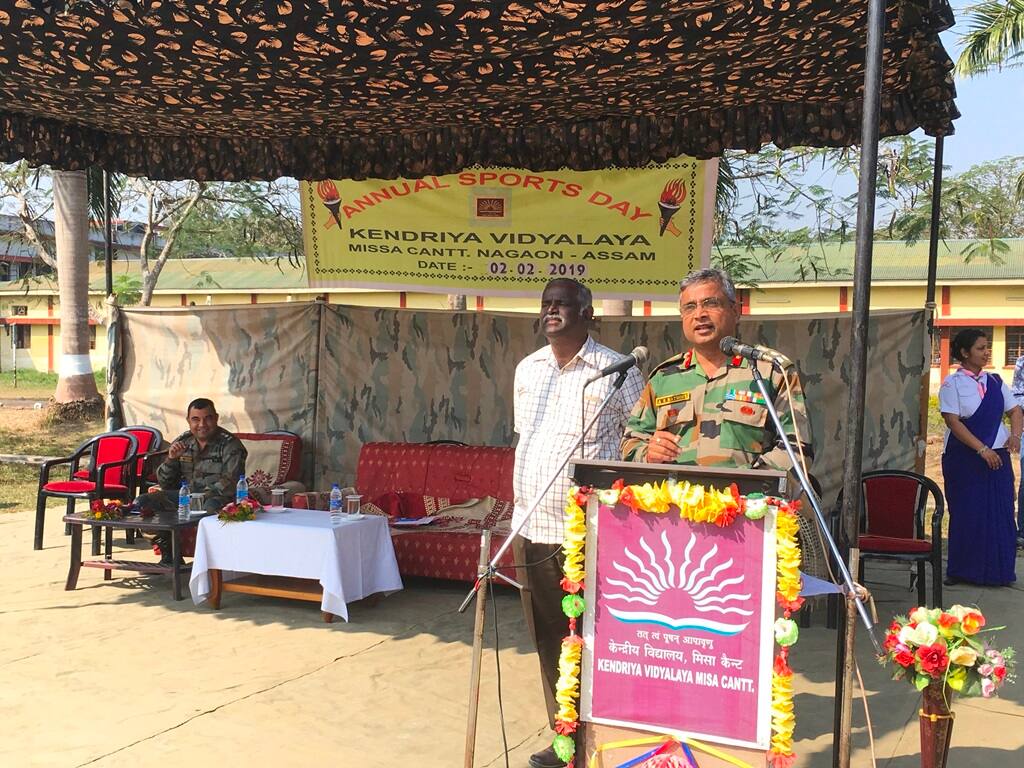 Kendriya Vidyalaya-Sports day