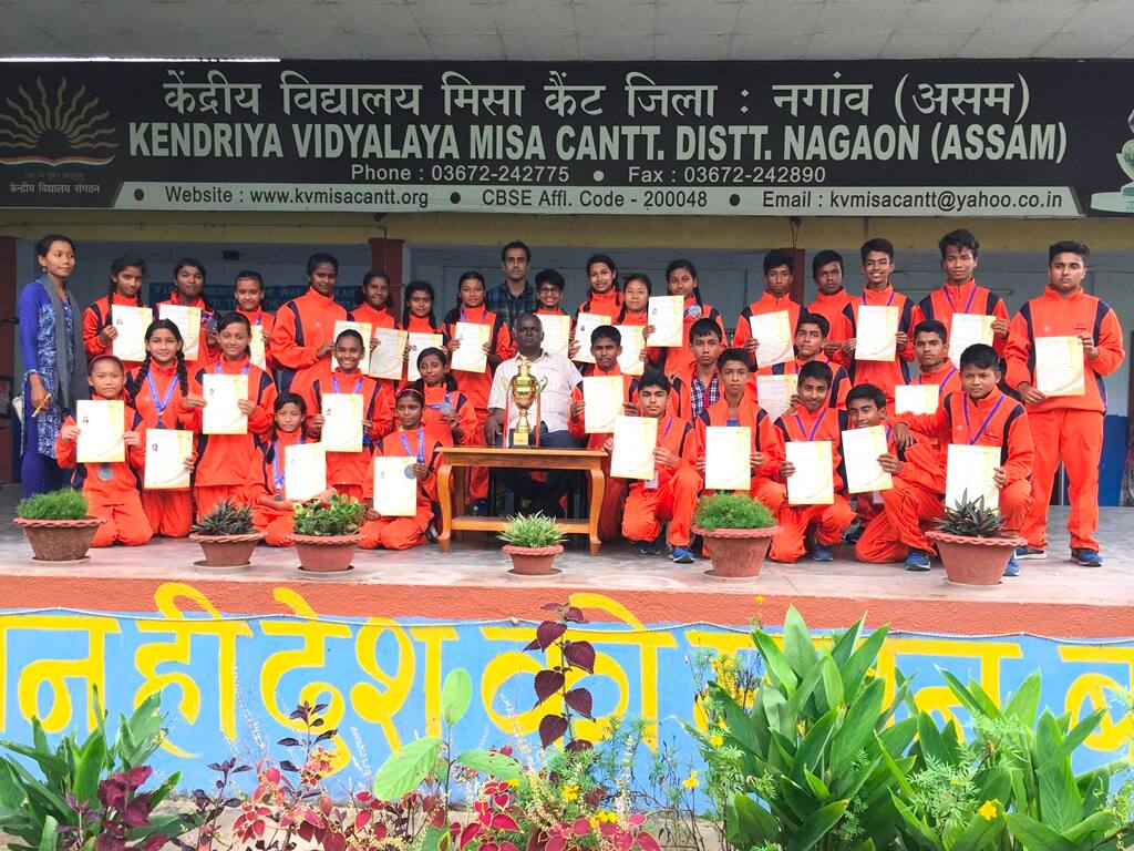 Kendriya Vidyalaya-Sports winner