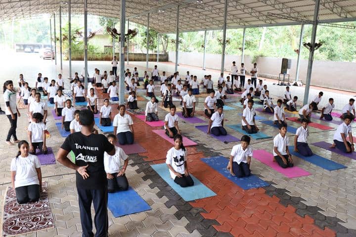 Christ Nagar Senior Secondary School-International Yoga Day