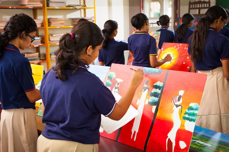 Rajagiri Christu Jayanthi Public School-Art