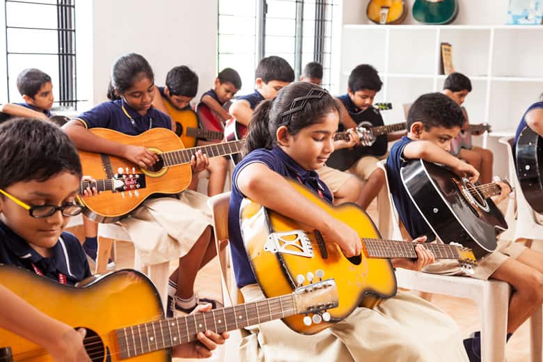 Rajagiri Christu Jayanthi Public School-Music Room