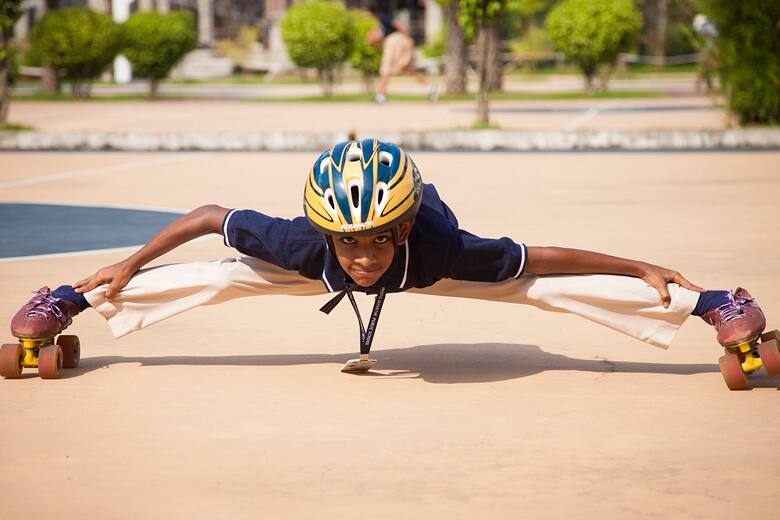 Rajagiri Christu Jayanthi Public School-Skating Activity