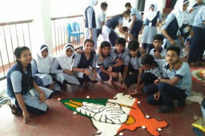 Cochin Public School-Rangoli Competition
