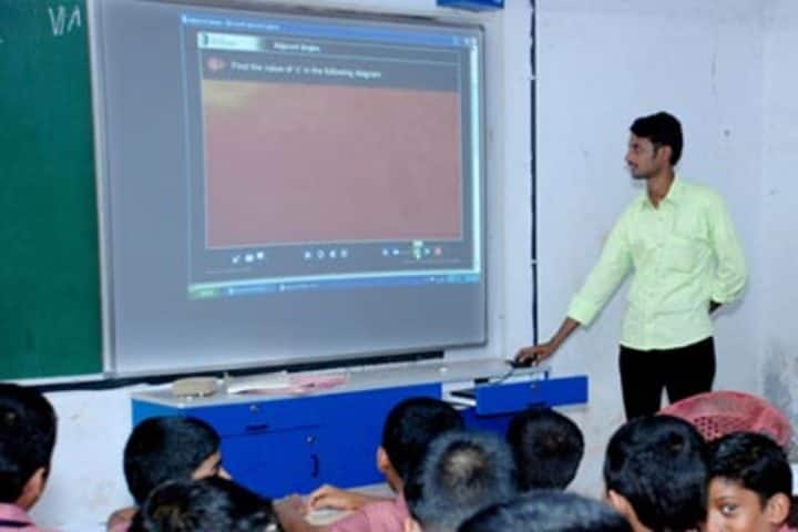 Crescent Central School-Smart Classroom
